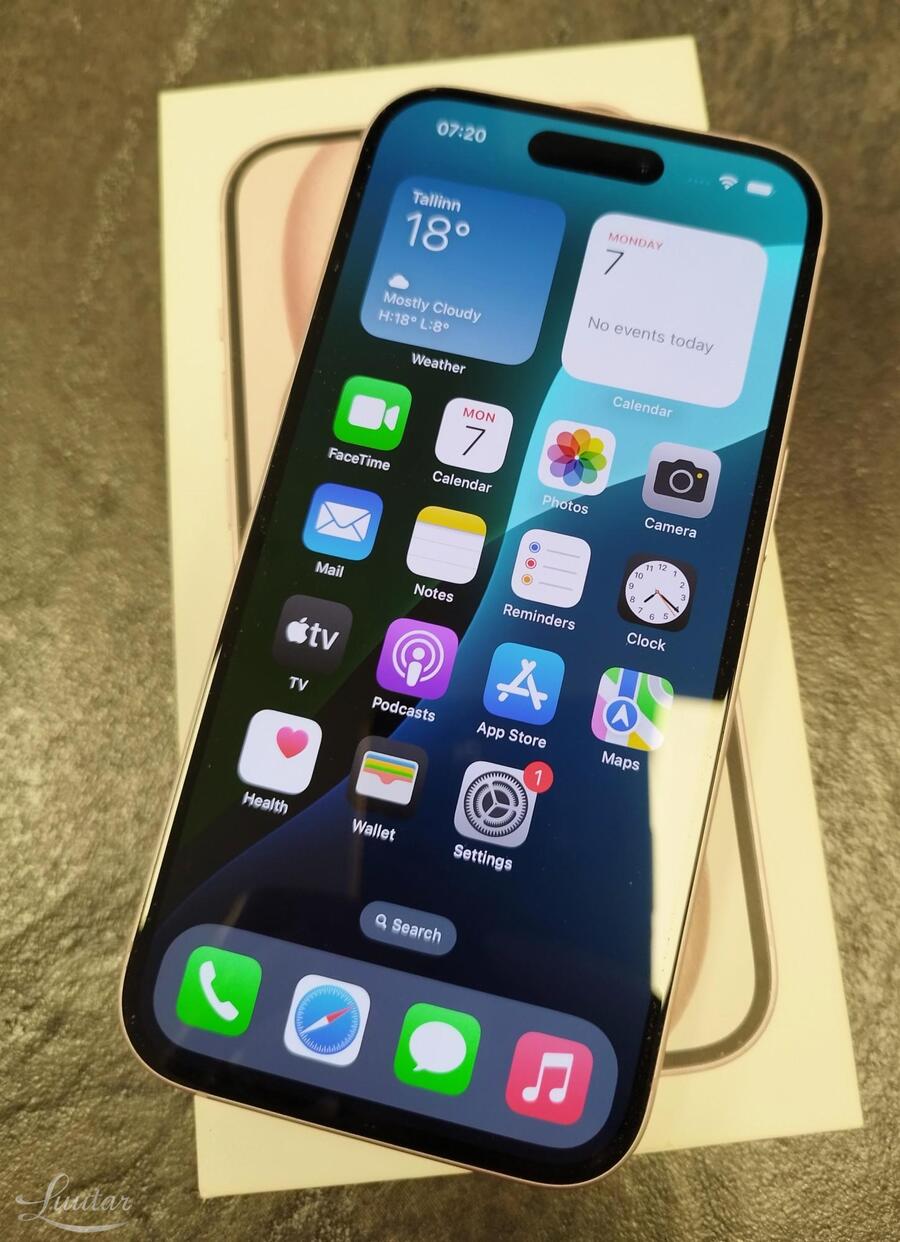 Mobiiltelefon Apple iPhone 15 128gb
