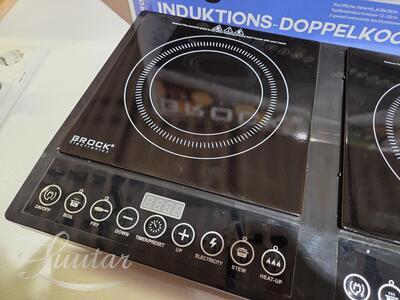 Keraamiline induktsioonpliit Brock HP4013, 2 keeduala (võimsus 2x2000 W)