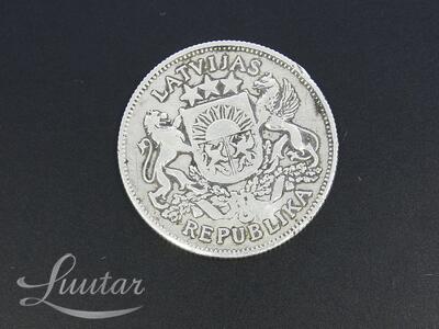 Hõbemünt 835* Läti Vabariigi 2 Latti 1925