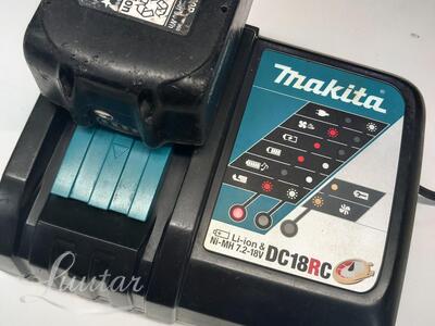 Laadija Makita DC18RC+ Aku Makita BL1850