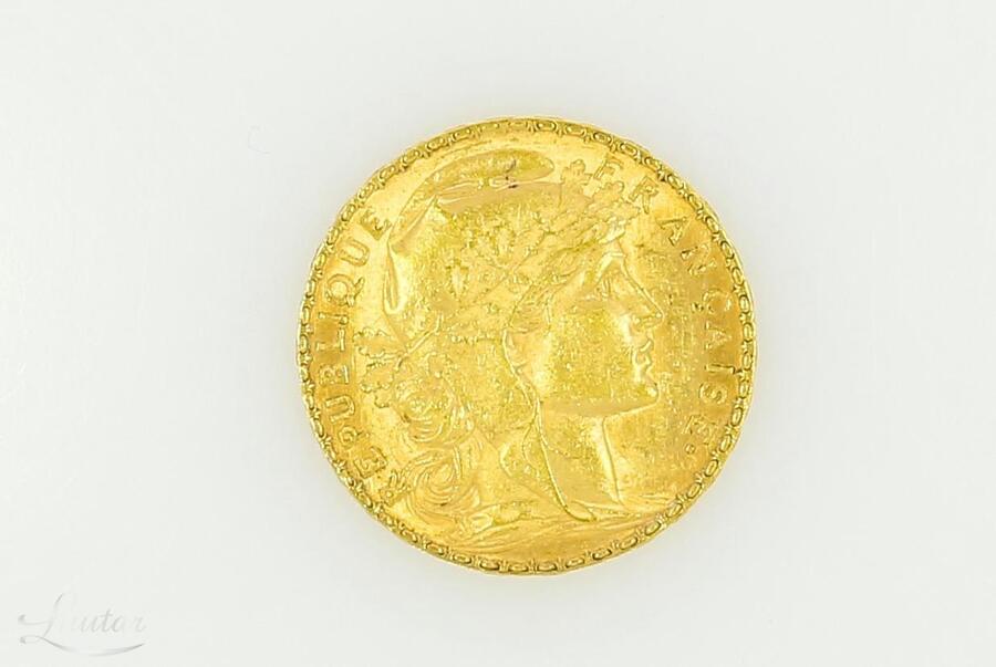 Kuldmünt 900* Prantsuse Marianne ja Kukk 20 franki 1904