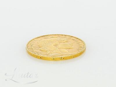 Kuldmünt 900* Prantsuse Marianne ja Kukk 20 franki 1904
