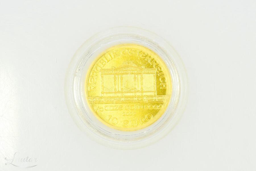 Kuldmünt 999* 10 EURO 1/10 oz Austria Philharmoniker 2022