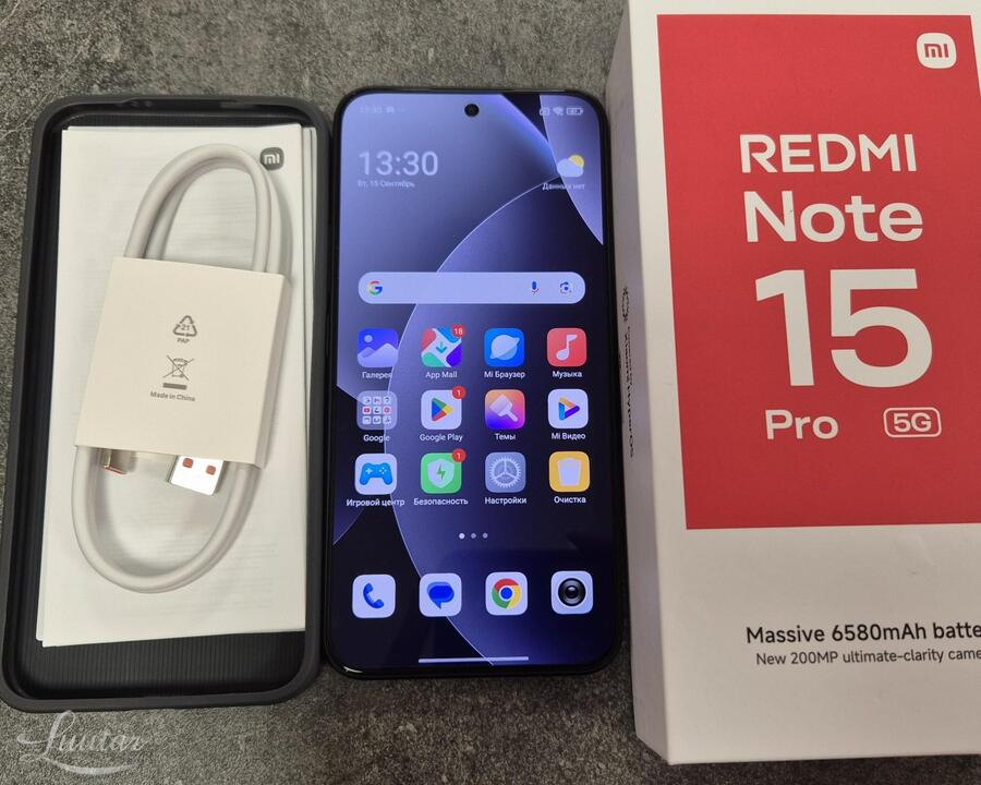 Mobiiltelefon Xiaomi Redmi Note 15 Pro 256GB