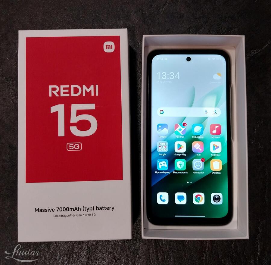 Mobiiltelefon Xiaomi Redmi 15 5G 128 GB 