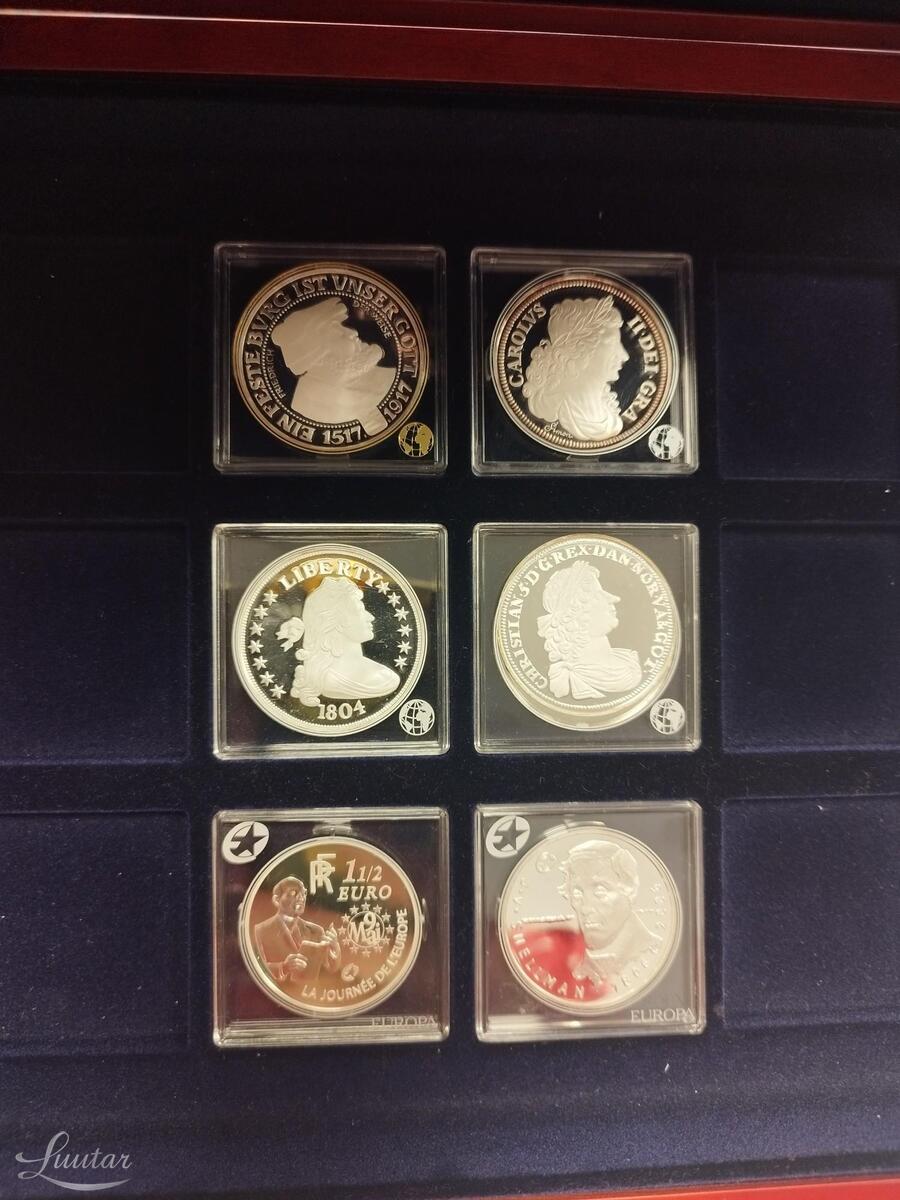 Hõbemündide komplekt 999*