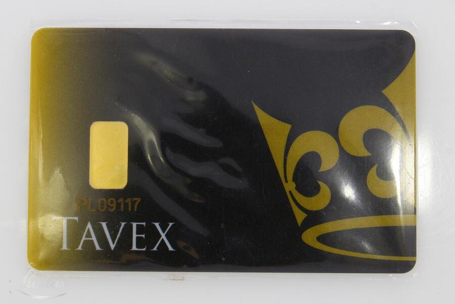Kuldplaat 999* Tavex