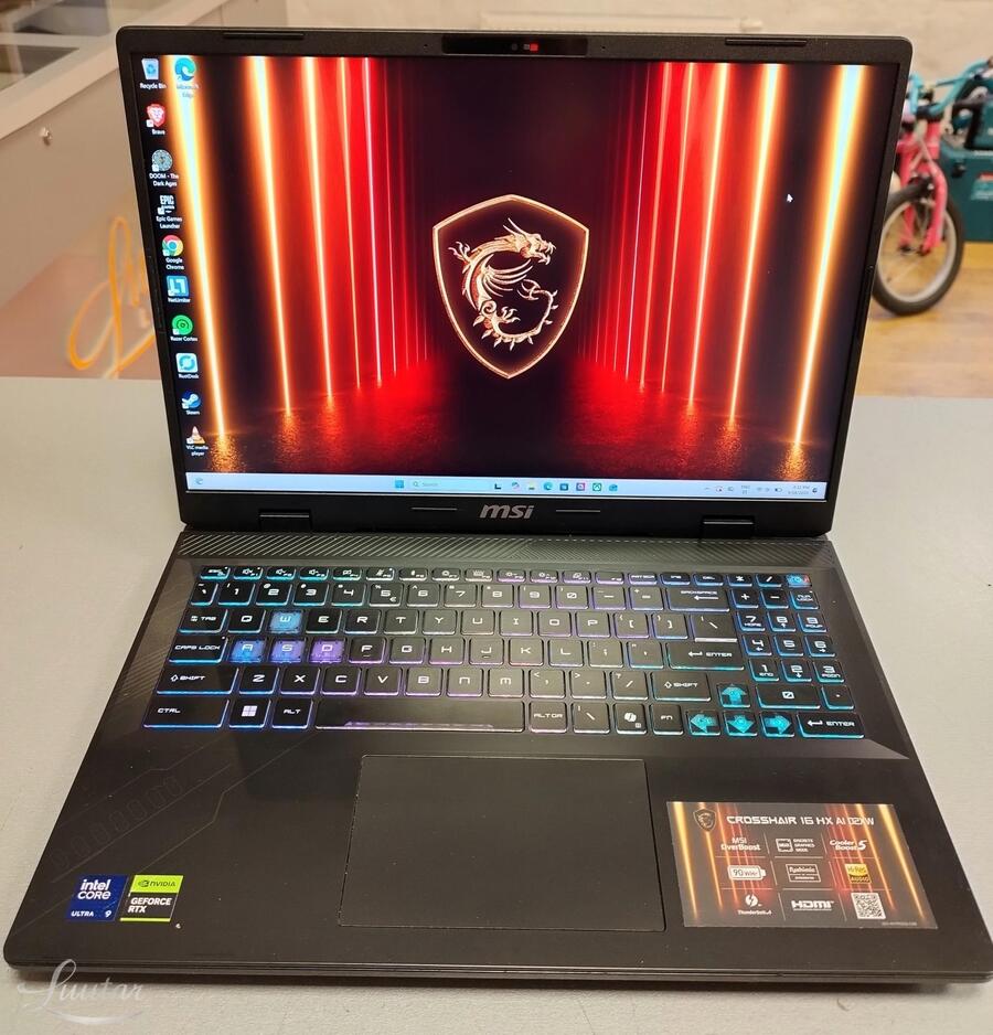 Sülearvuti MSI Crosshair 16 HX AI D2XWGKG