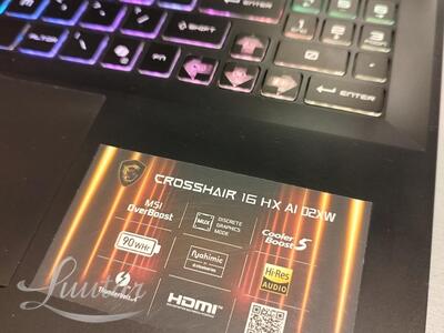 Sülearvuti MSI Crosshair 16 HX AI D2XWGKG