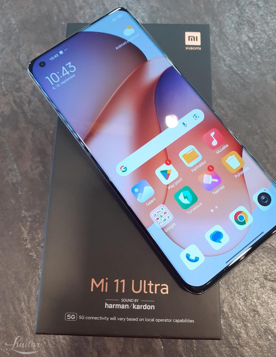 Mobiiltelefon Xiaomi Mi 11 Ultra 5G 256GB