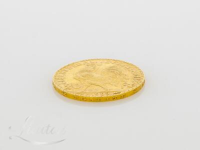 Kuldmünt 900* Marianne ja Kukk 20 Franki Pranstsusmaa 1909