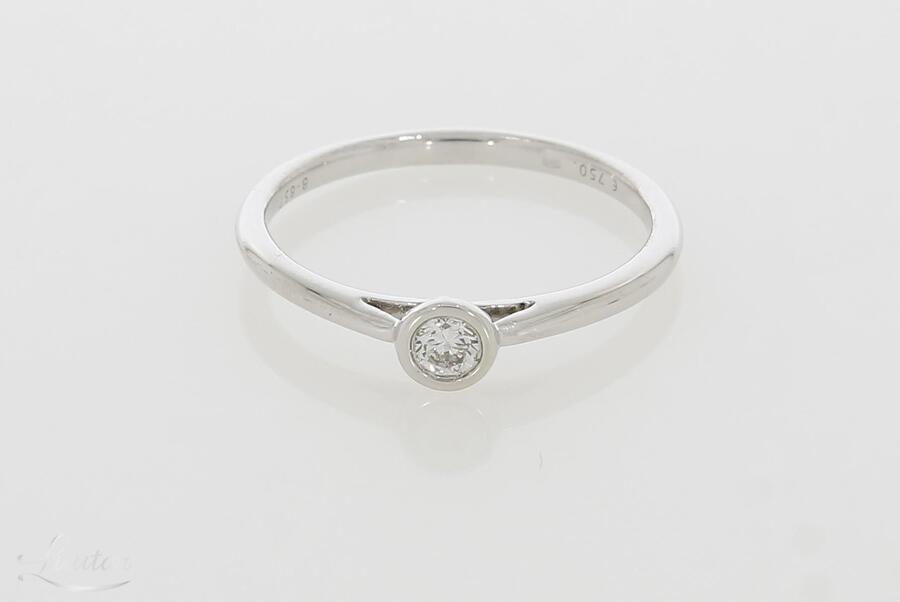 Kuldsõrmus 750* Briljant 0,15ct