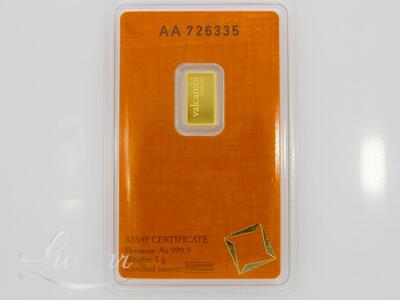 Kuldplaat 999* 1G