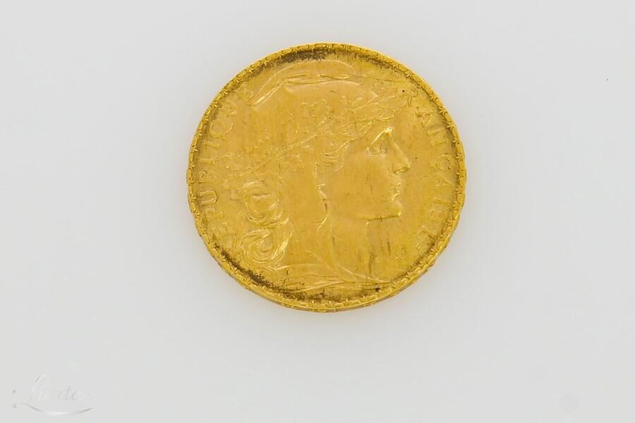 Kuldmünt 900* 20 Francs 1912a 