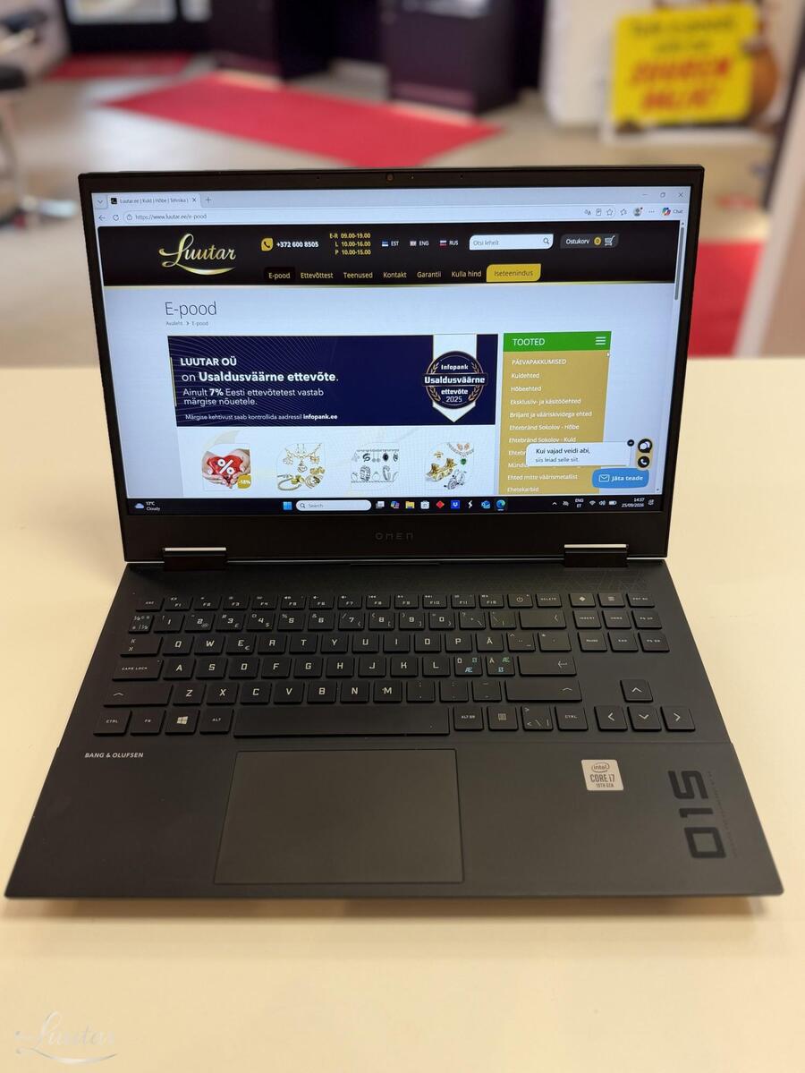 Sülearvuti HP Omen 15