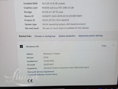 Sülearvuti HP Omen 15