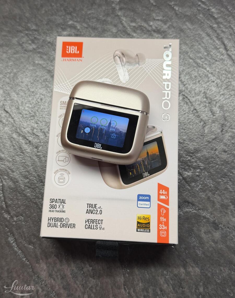 Juhtmevabad kõrvaklapid JBL Tour Pro 3