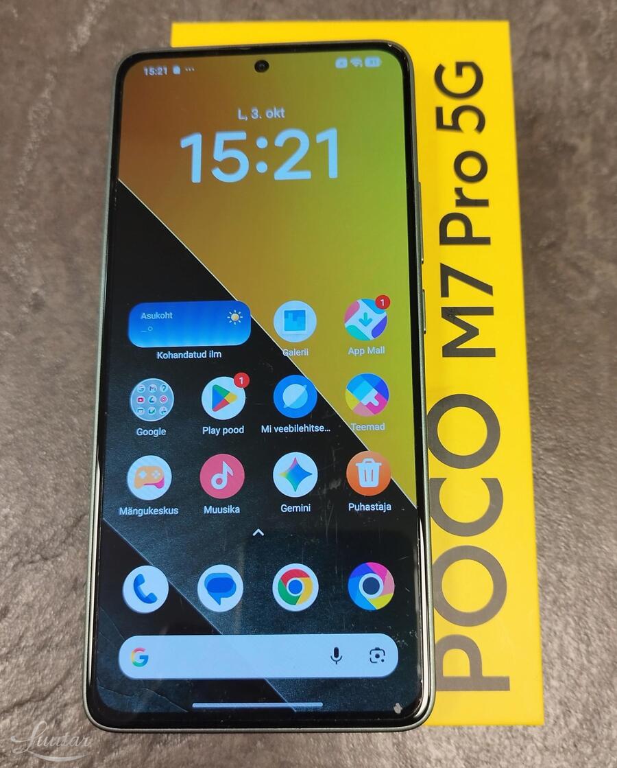 Mobiiltelefon Xiaomi Poco M7 Pro 512GB