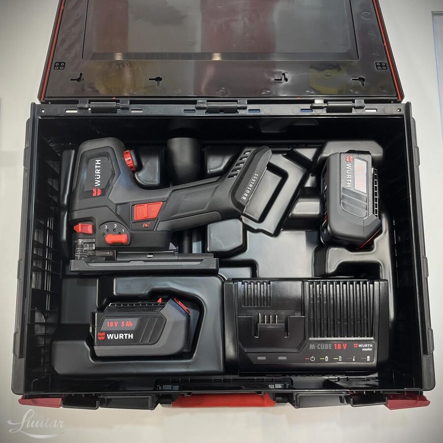 Tööriistakomplekt Würth APS 18 Compact + ALG 18-6 fast + 2x LI 18V 5Ah Basic