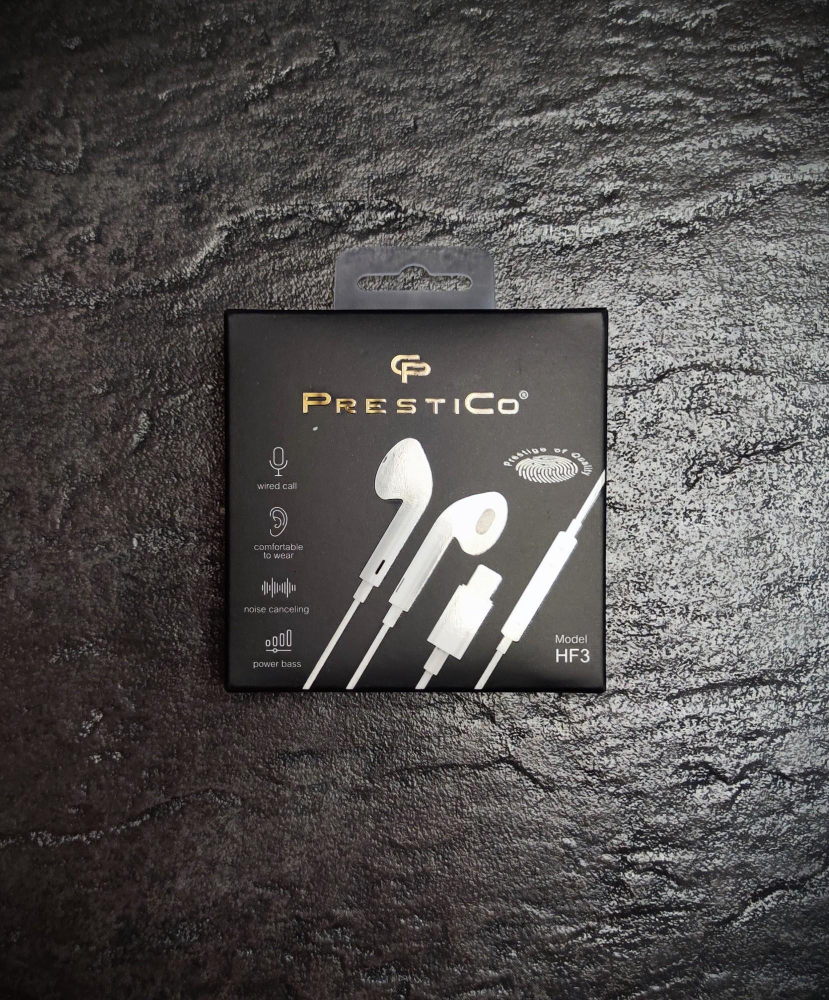 Tootefoto - Kõrvaklapid PRESTICO HF3 Lightning