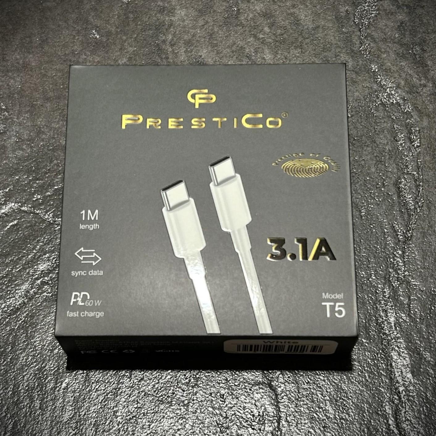 Tootefoto - Laadija PRESTICO F7S 1xUSB + Juhe USB Type-C 2