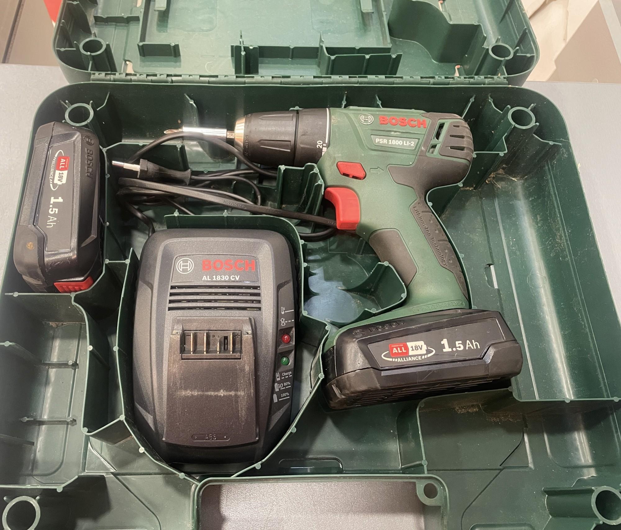 Tootefoto - Puur Bosch PSR 1800 Li-2