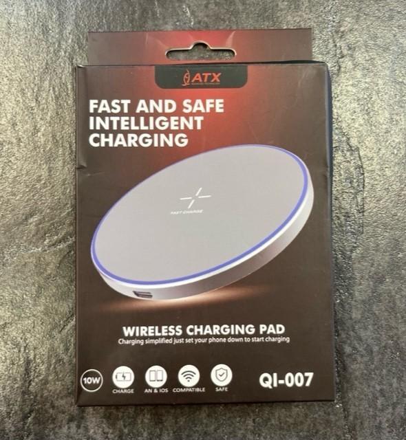 Tootefoto - Juhtmevaba laadija 10W QI-007 SLIM Must