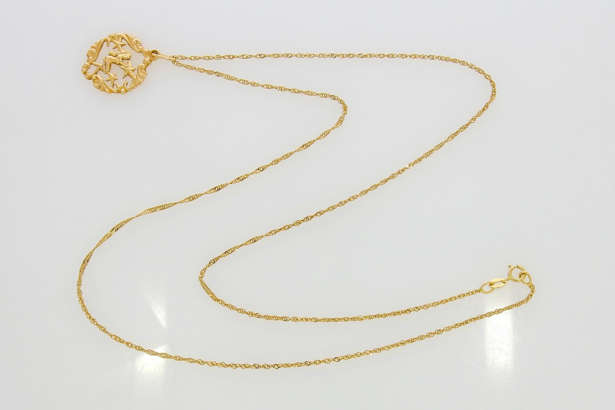 Tootefoto - Kuldkaelakett 585* + Kulon 585*