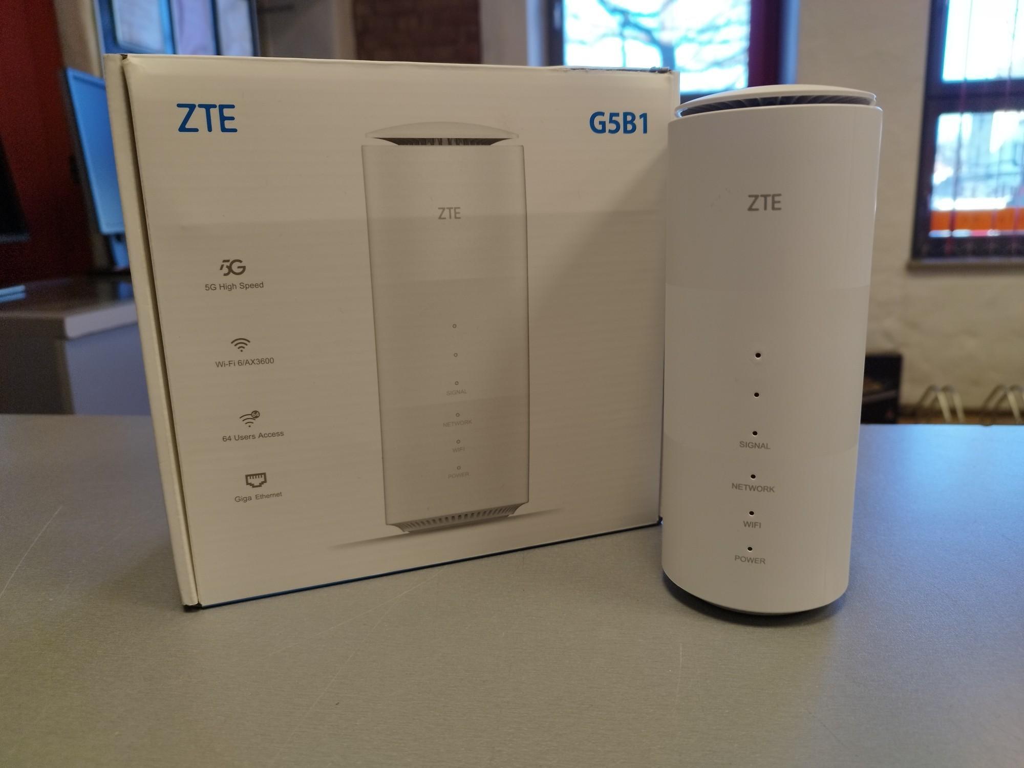 Tootefoto - Ruuter ZTE G5B1