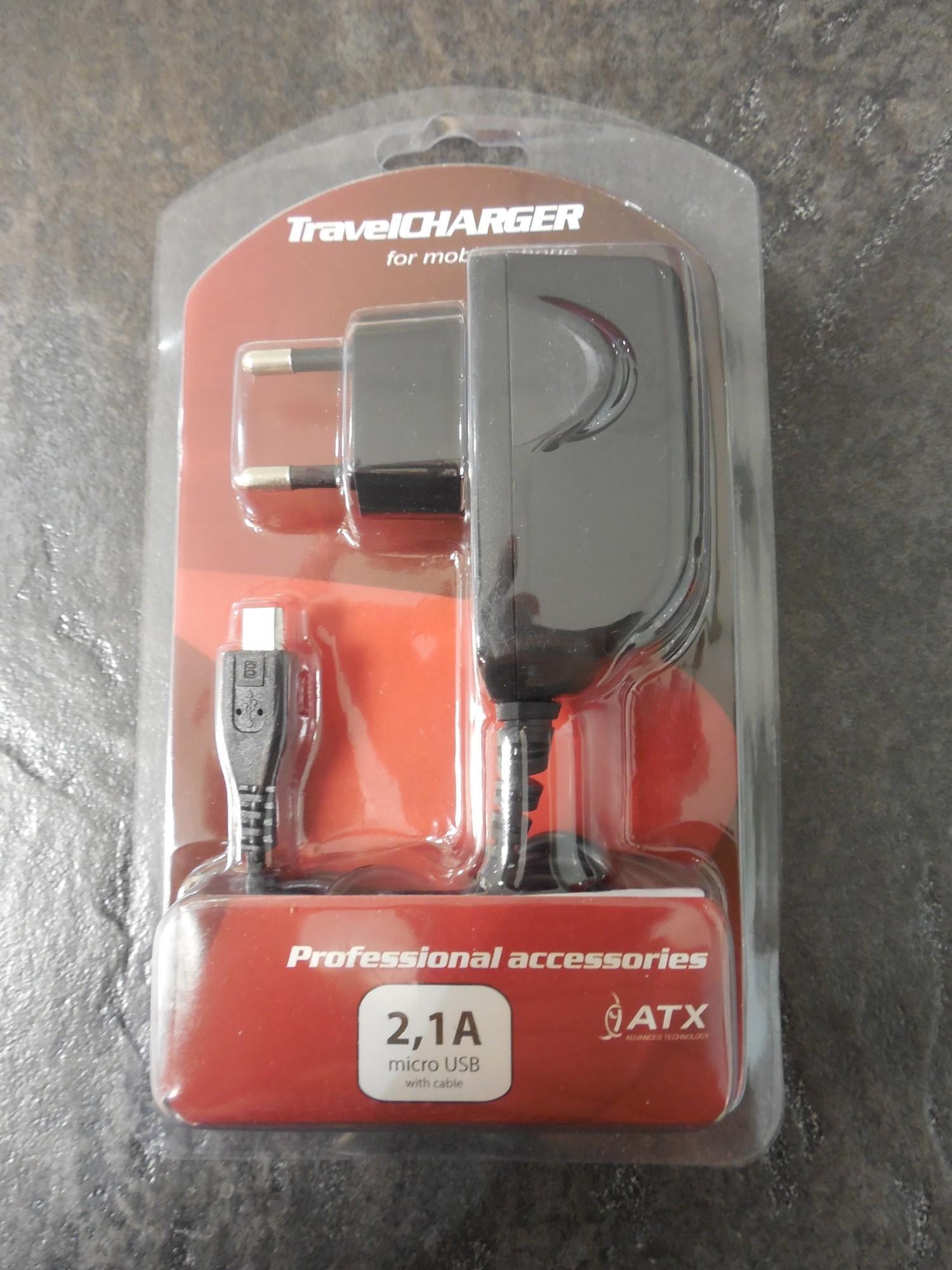 Tootefoto - Toalaadija TravelCHARGER 2,1A Micro USB