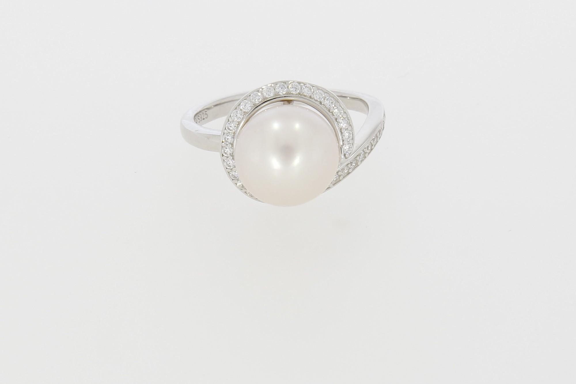 Tootefoto - Hõbesõrmus 925* Pärliga Gaura