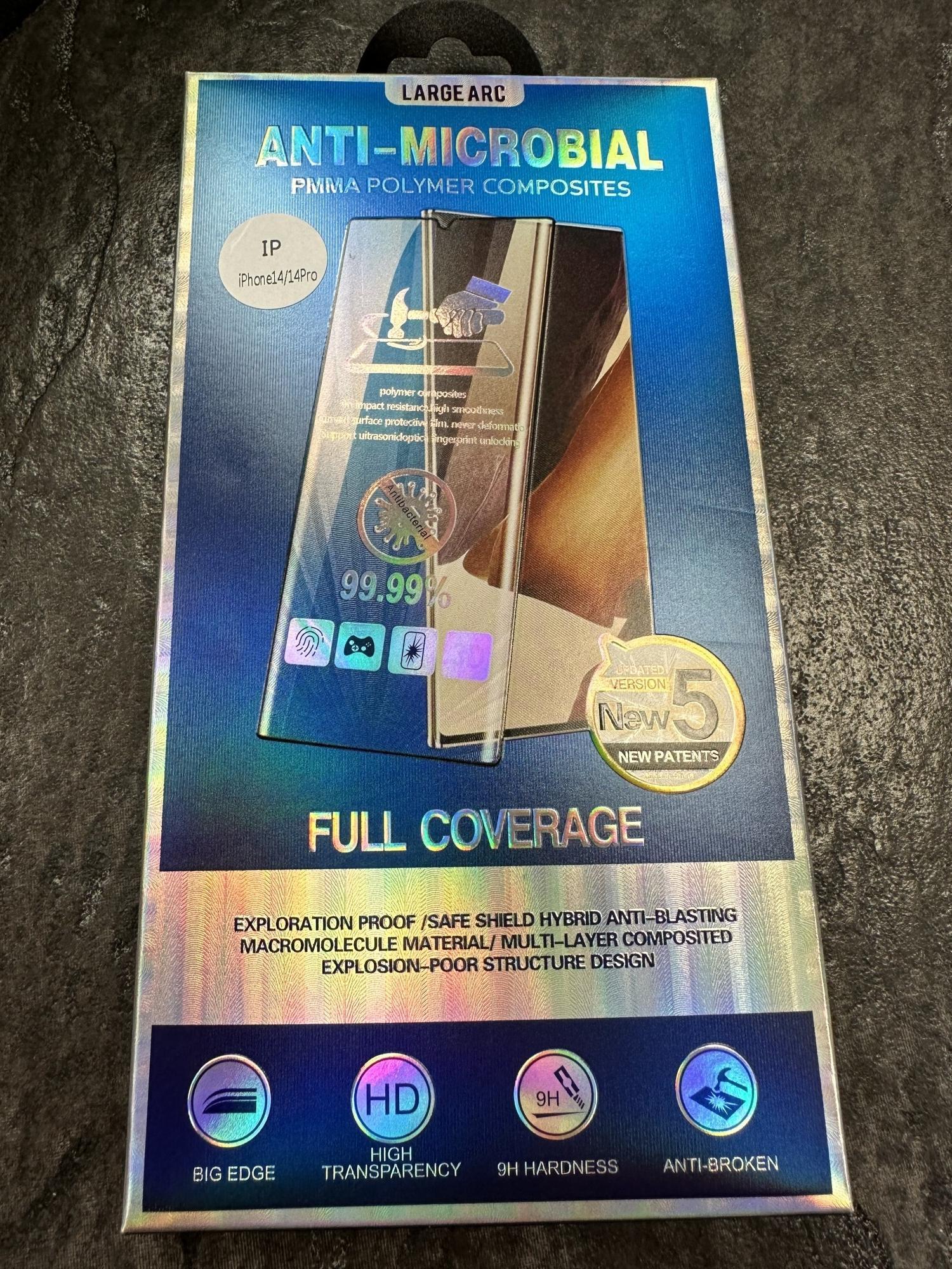 Tootefoto - Kaitseklaas iPhone 14/14 Pro Nano Polymer