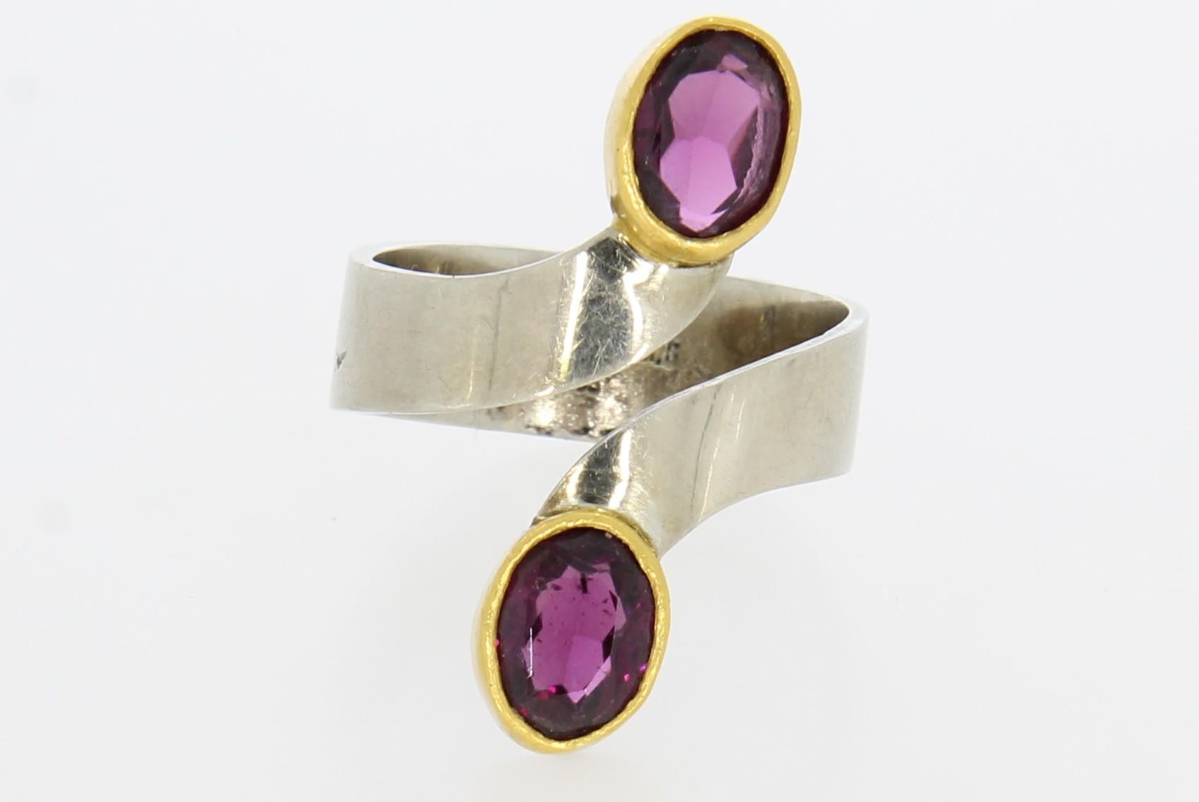 Tootefoto - Kuldsõrmus 585* Ametüstid!