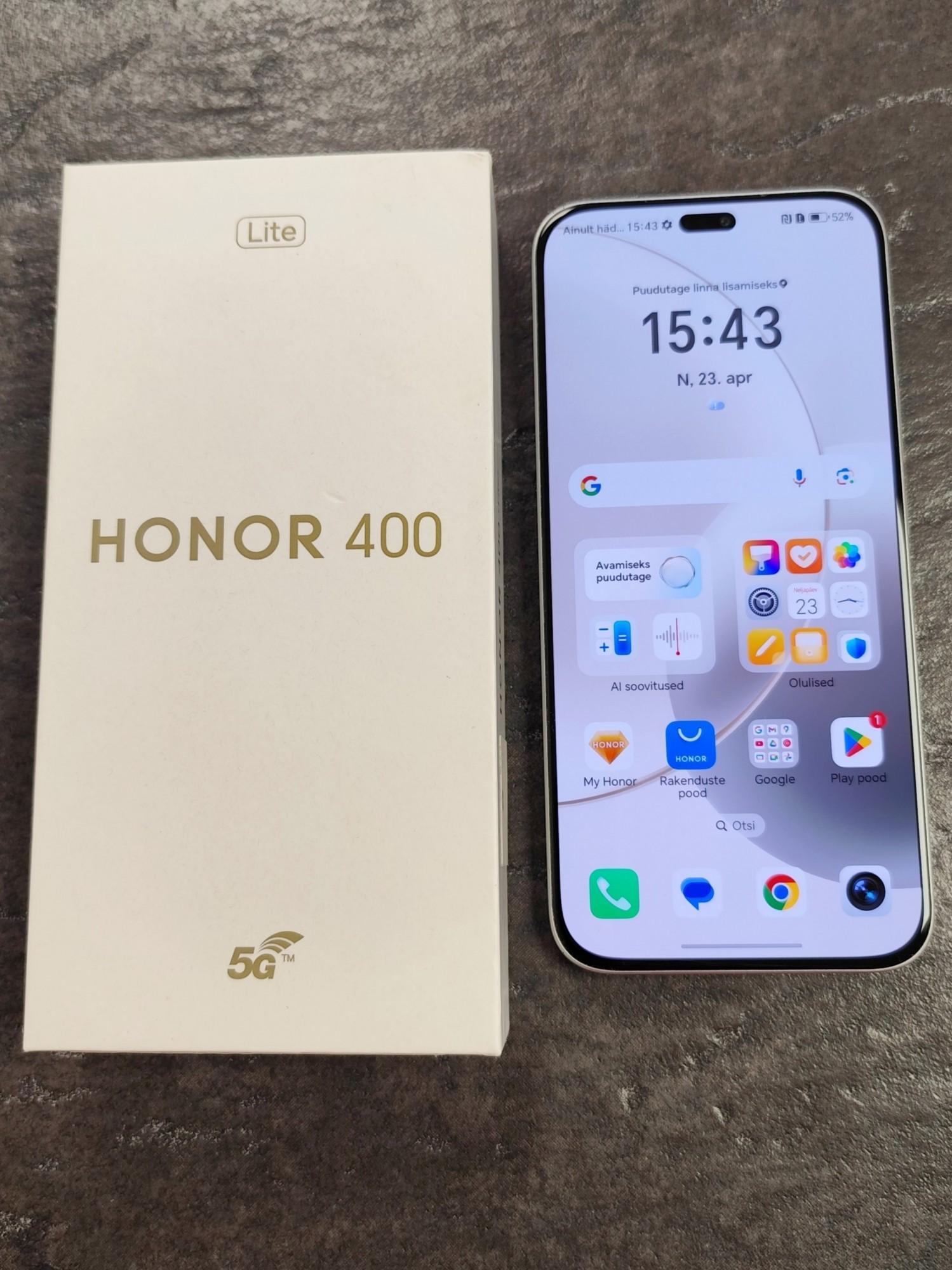 Tootefoto - Mobiiltelefon Huawei Honor 400 Lite 5G 256GB
