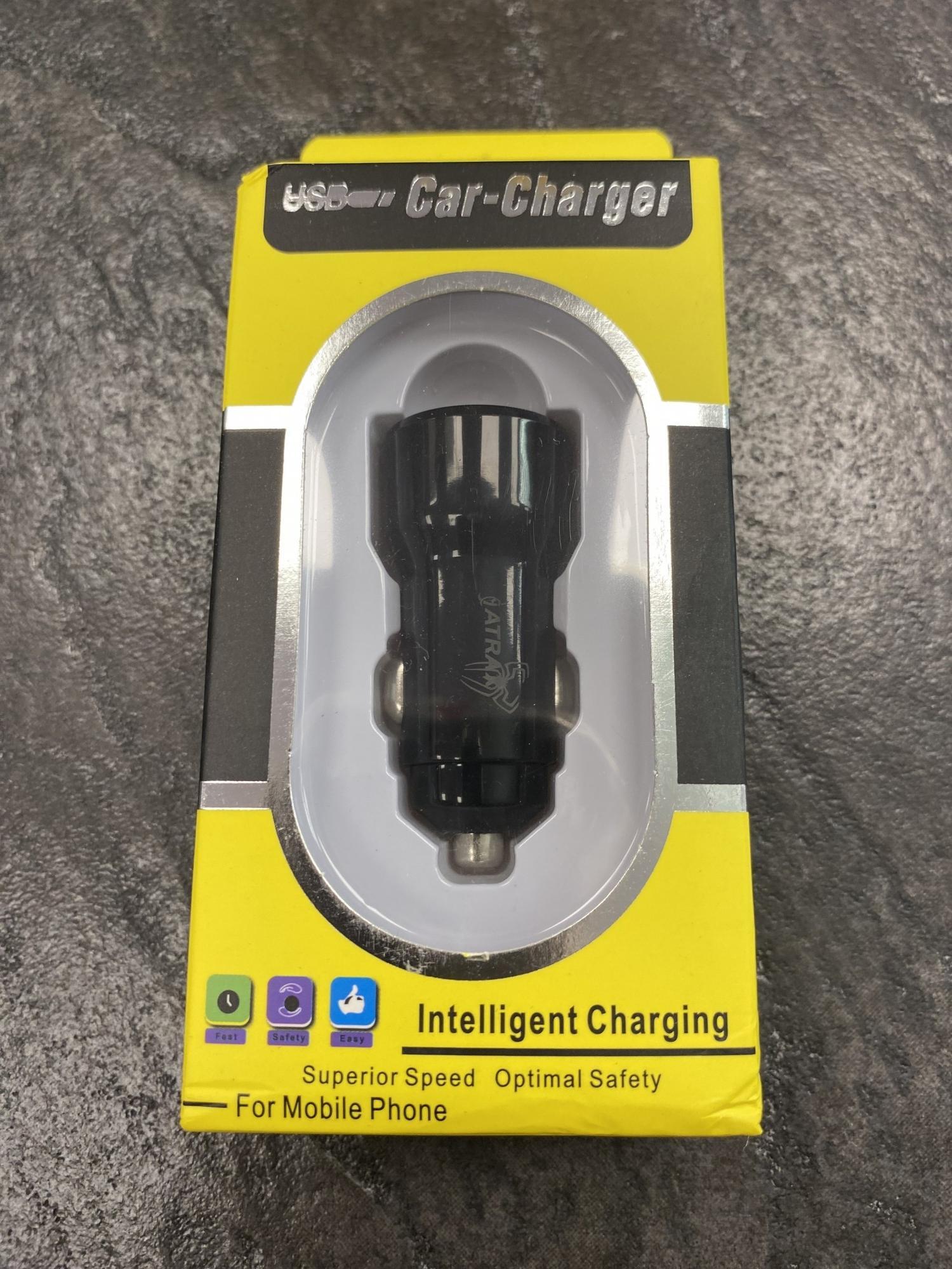 Tootefoto - Autolaadija S26 2xUSB 3A must