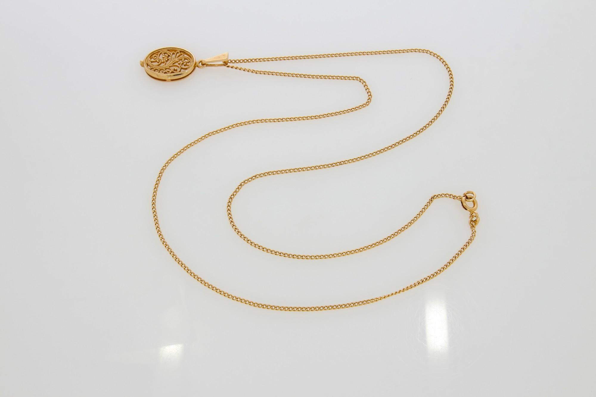 Tootefoto - Kuldkaelakett kuloniga 583*