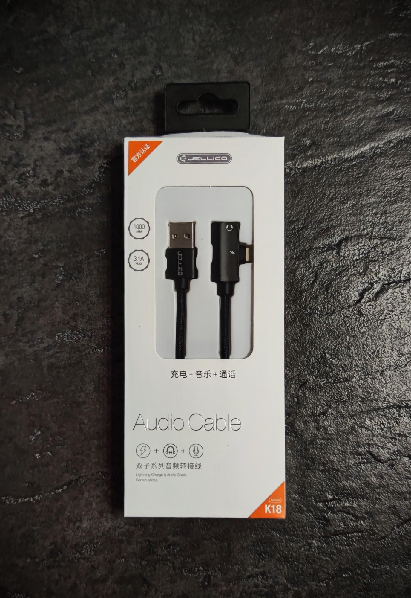 Tootefoto - Üleminek kõrvaklappidele JELLICO K18 USB/Lightning