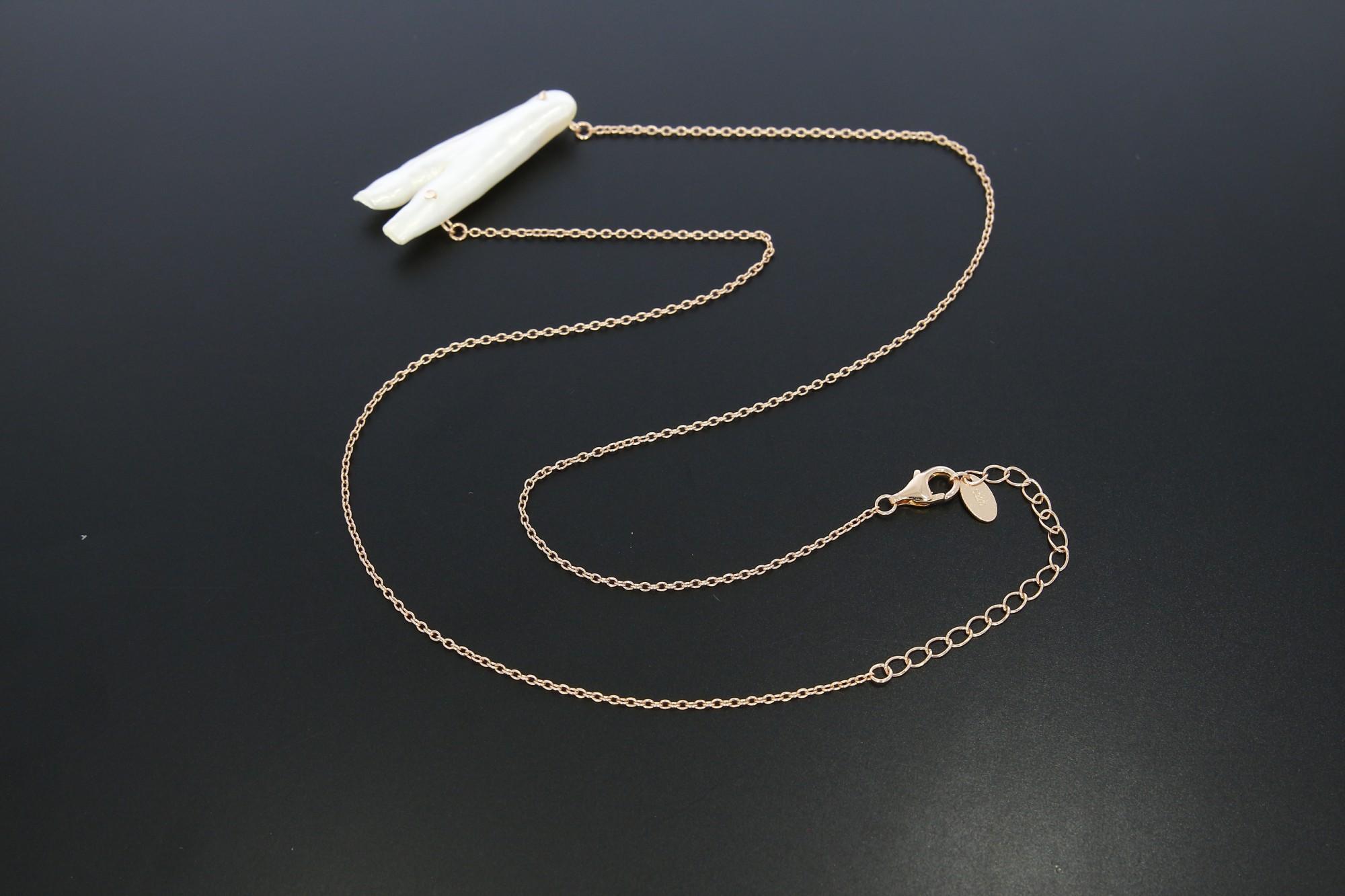 Tootefoto - Hõbekaelakett kuloniga 925*