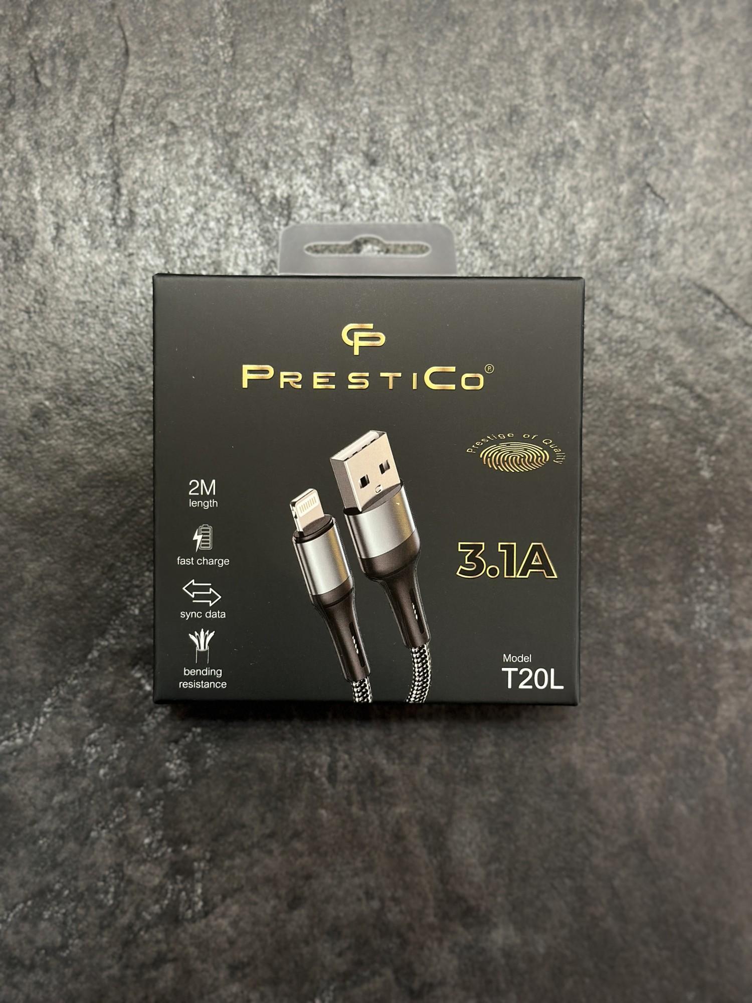 Tootefoto - Juhe PRESTICO T20L USB - Lightning 2M