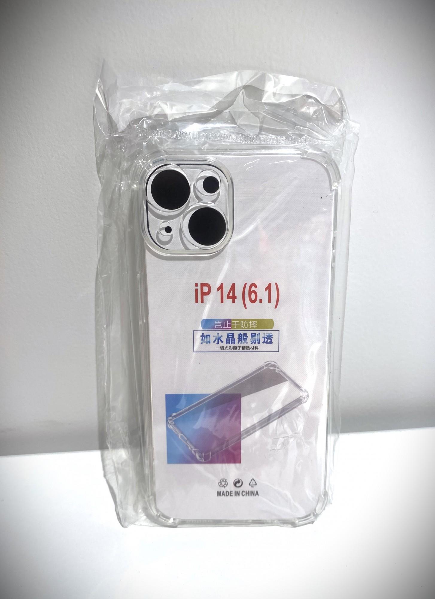 Tootefoto - Silikoonümbris ANTI-SHOCK CLEAR iPhone 14