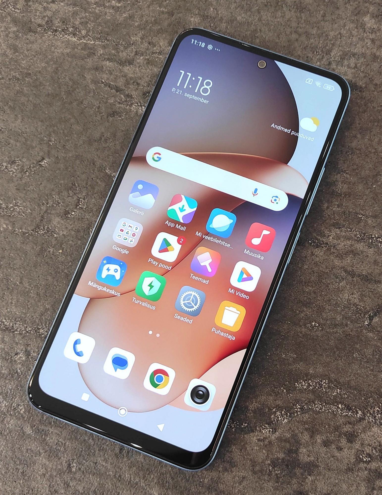 Tootefoto - Mobiiltelefon Xiaomi Redmi Note 12 4G 256GB