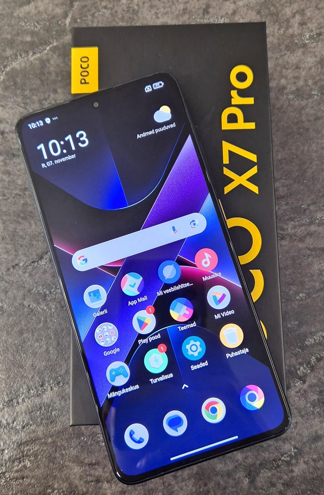 Tootefoto - Mobiiltelefon Xiaomi Poco X7 Pro 256GB