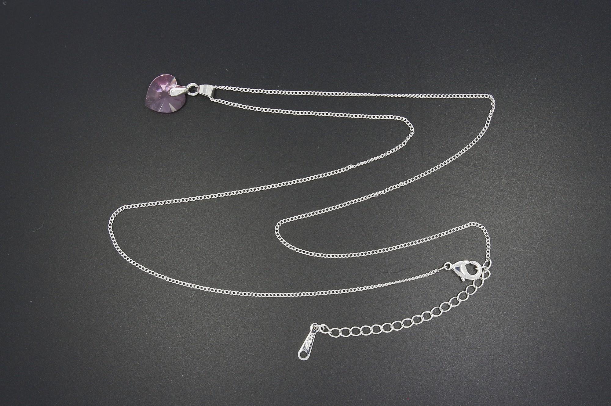 Tootefoto - Kaelakett + kulon OiOi Kaetud 18K kullaga + Swarovski krista