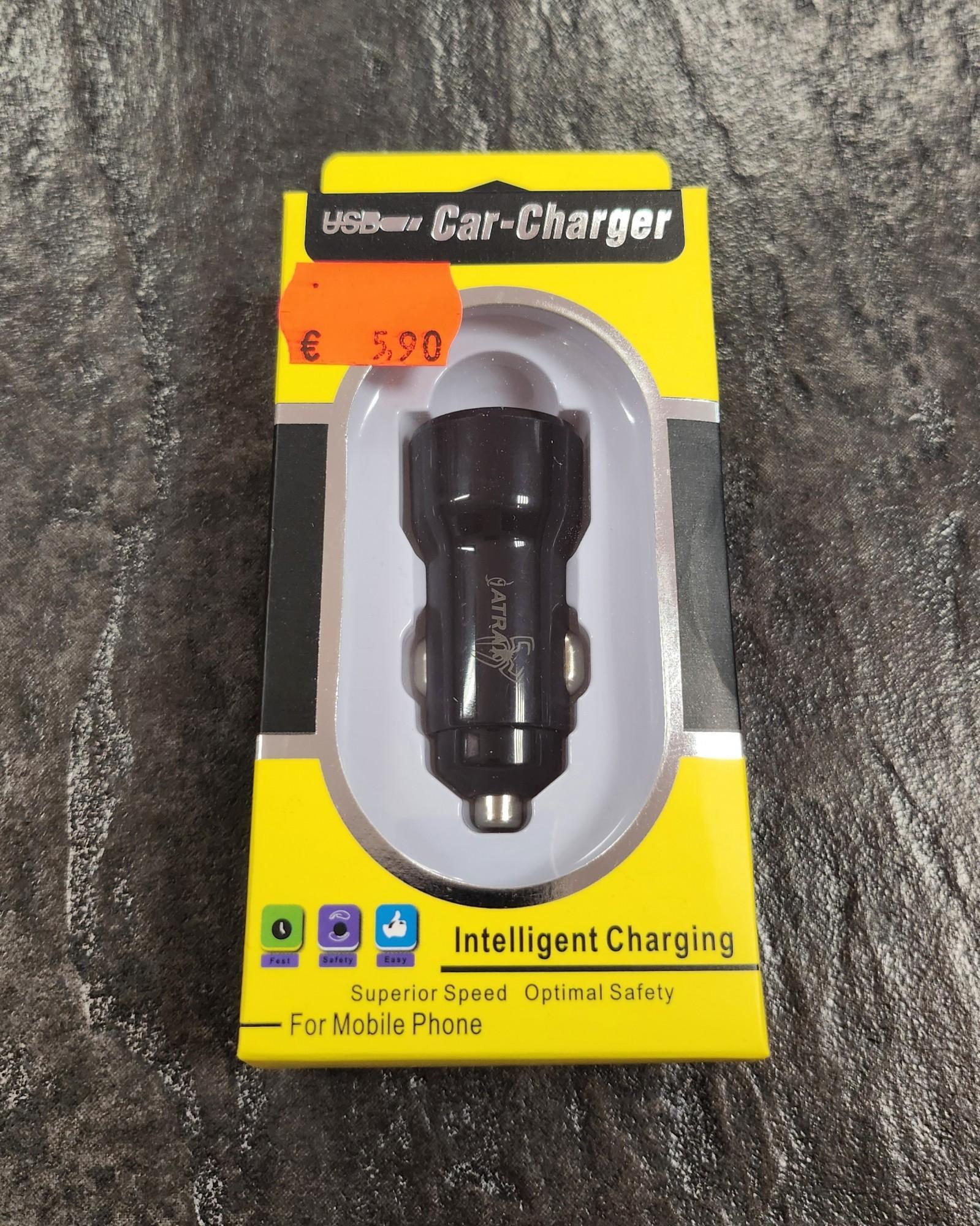 Tootefoto - Autolaadija S26​ 2xUSB​ 3A​ black