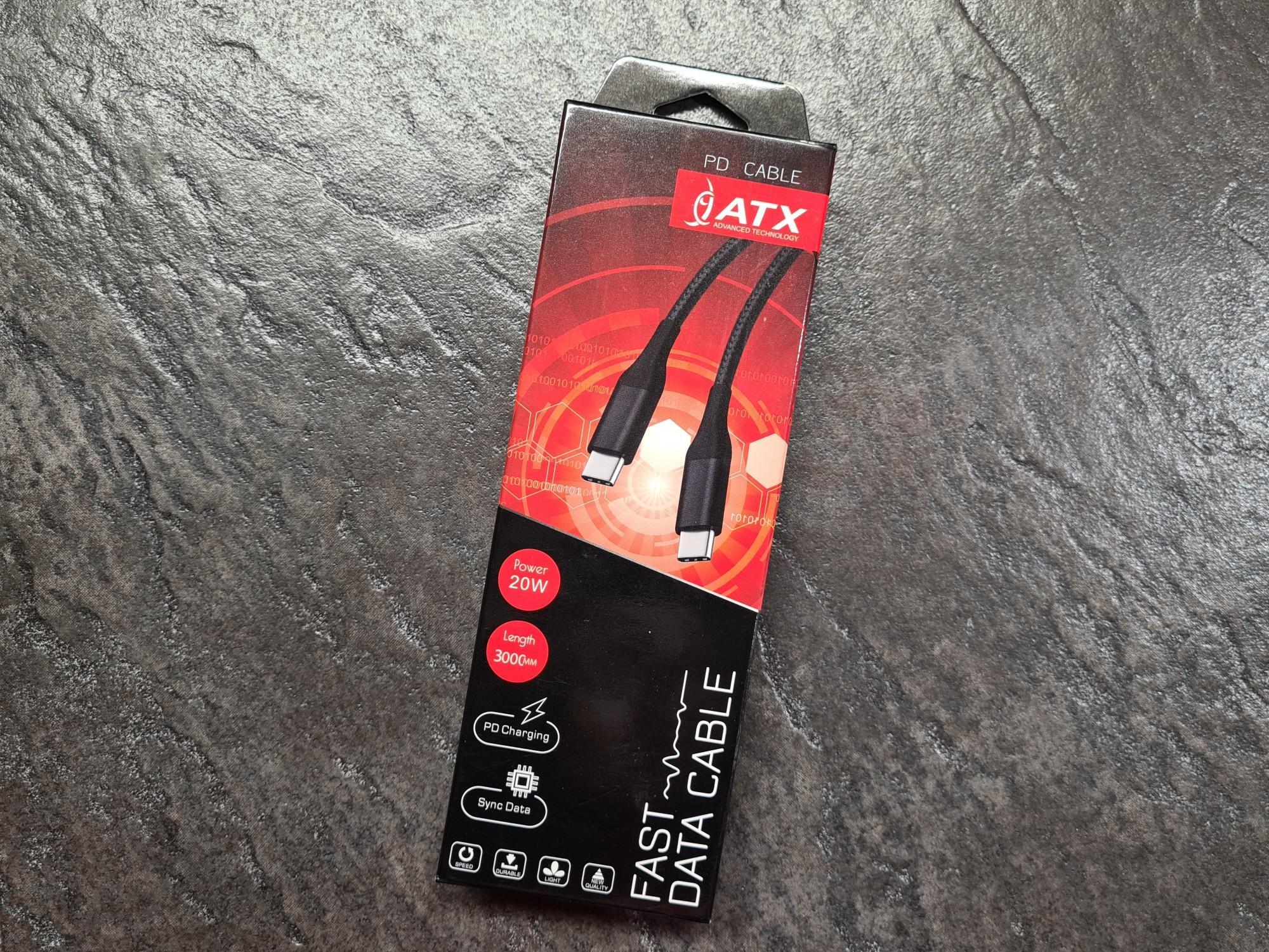 Tootefoto - Juhe ATX USB Type-C USB Type-C 20W 3M