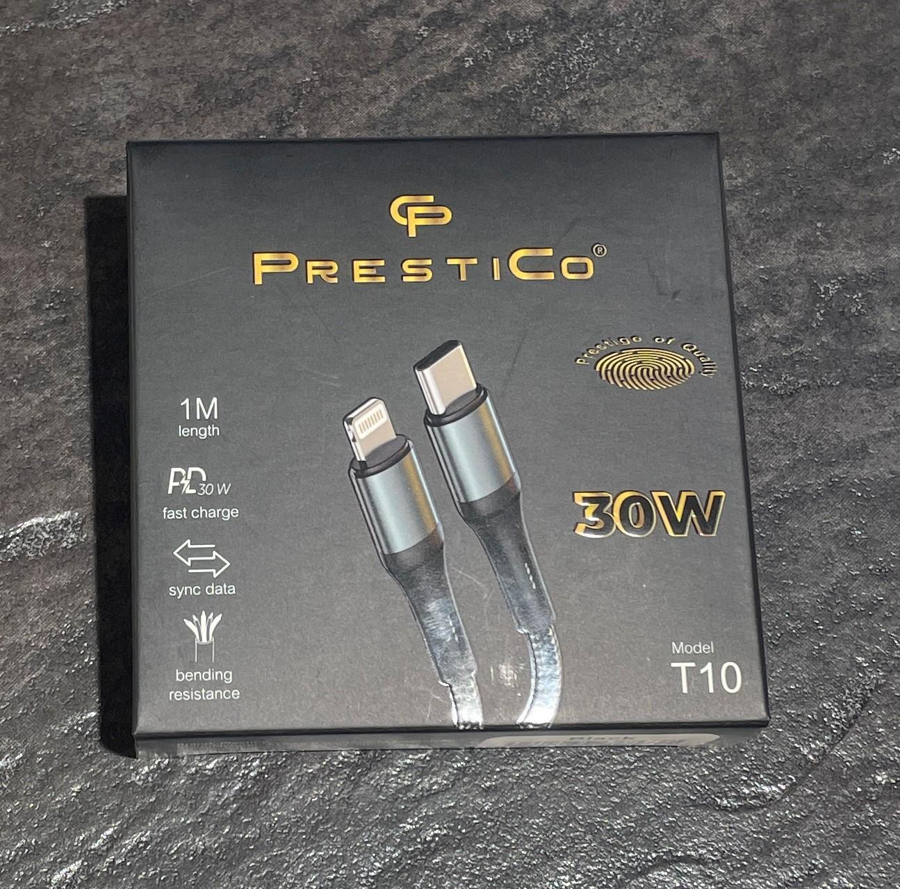Tootefoto - Juhe PRESTICO USB Type-C → Lightning must