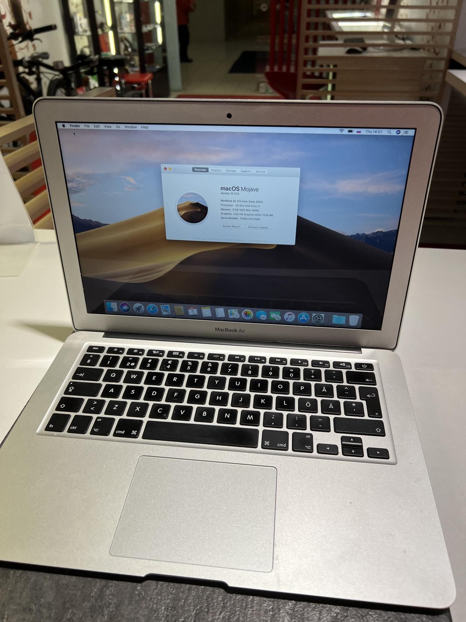 Tootefoto - Sülearvuti Apple MacBook Air 13 2015