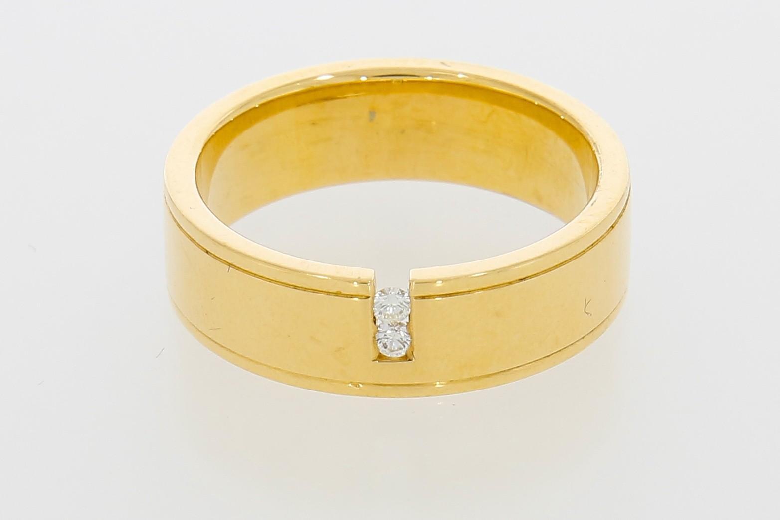 Tootefoto - Kuldsõrmus 750* Briljandid