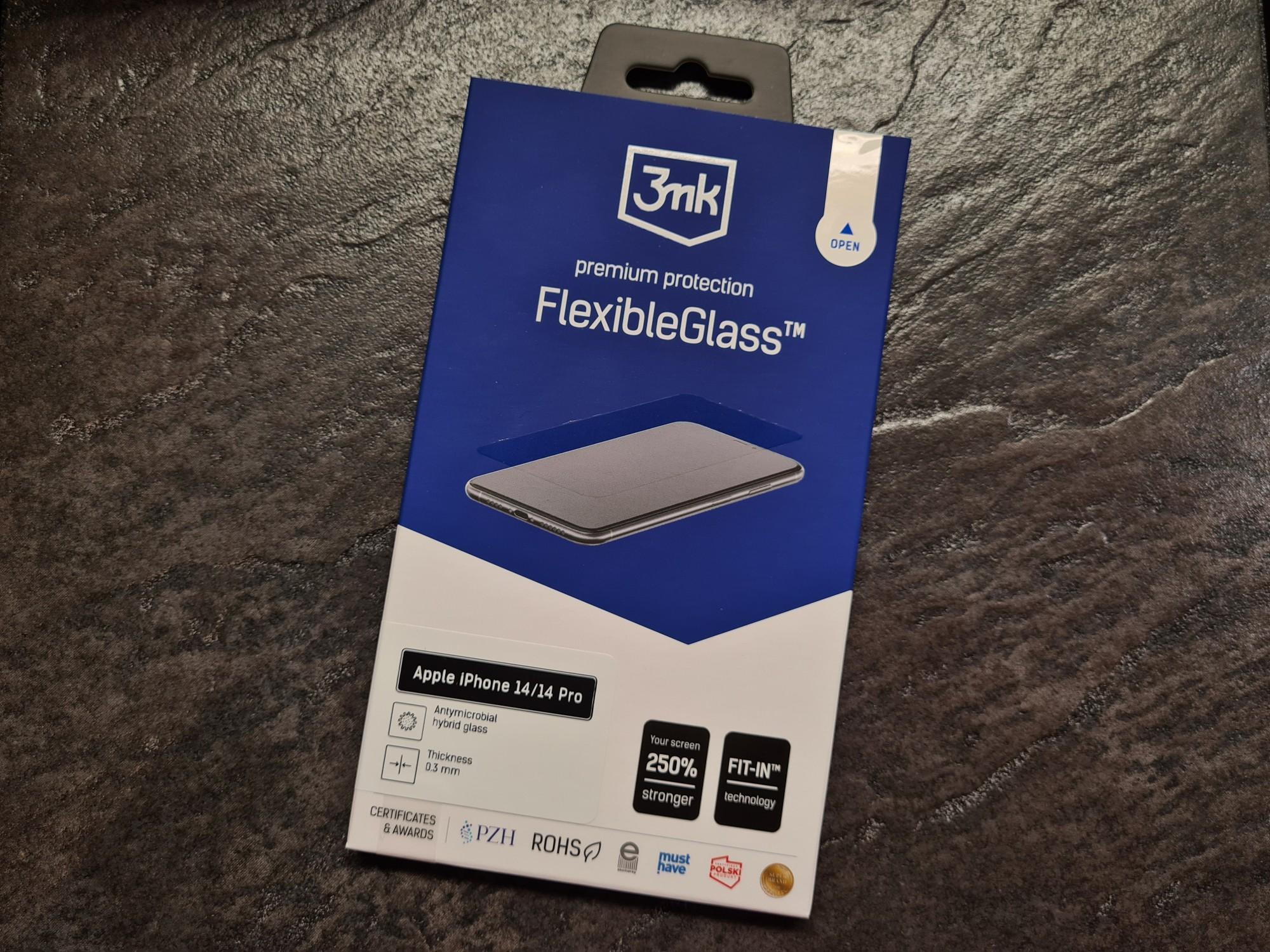 Tootefoto - Kaitseklaas 3MK FLEXIBLE iPhone 14/14 PRO