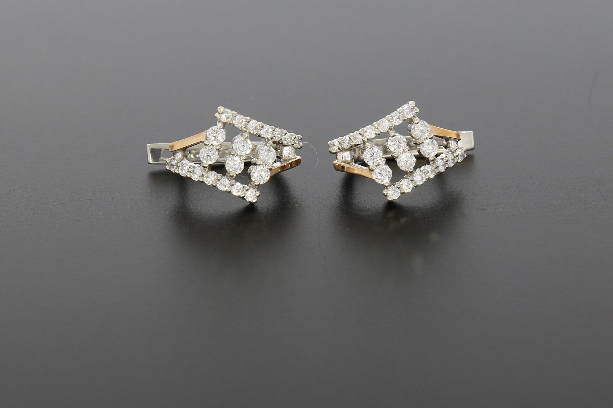 Tootefoto - Hõbekõrvarõngad 925*+375* Tsirkoonid Deva Jewelry